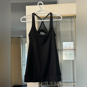 Lululemon size 4 cross cross open back